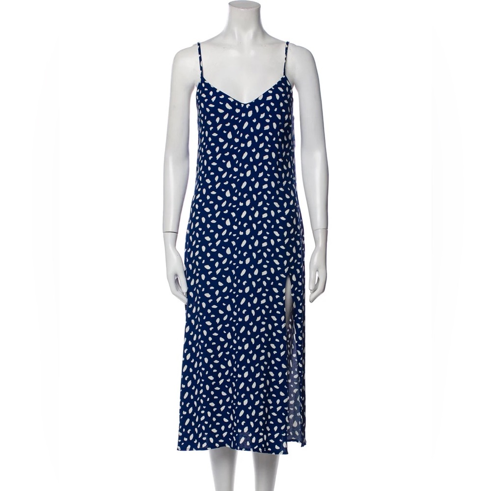 Reformation printed midi length dress